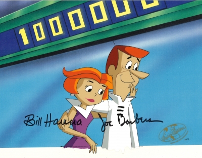 George and Jane Jetson hug