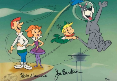 Elroy Rides Astro's Tail