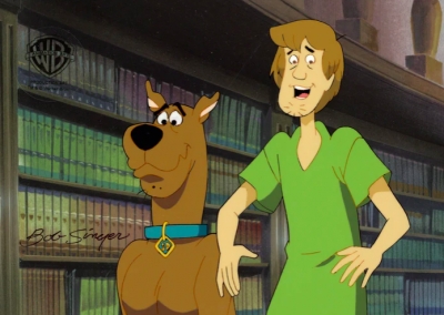 Scooby Doo and Shaggy OPC with drawings