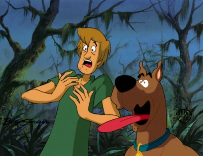 Scooby Doo and Shaggy 