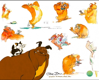 Feed the Kitty Model Sheet